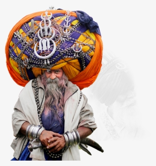 There Are Multiple Other Organizations And Groups As - Sikh With Huge Turban