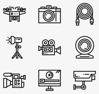 Video Camera - Vector Icon School Png