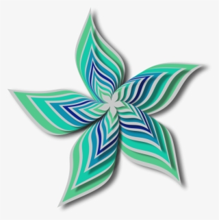 Abstract Art Drawing Line Art Floral Design - Emblem
