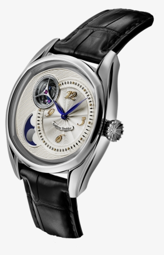 The Sauterelle À Lune Perpétuelle- Side - Andreas Strehler Watches Transparent