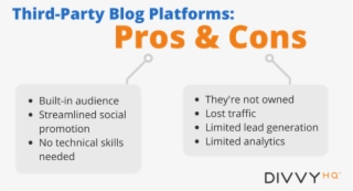 The Pros & Cons Of Third-party Blogging Platforms - Kelformation