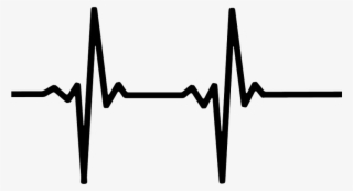 Heart Monitor Sticker Pulse Rate Aerobics Clipart - Line Art