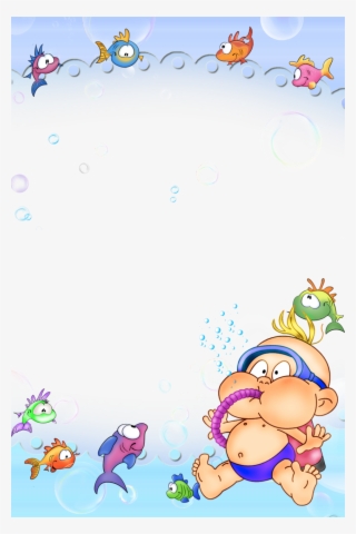 Sea Style Kids Transparent Png Photo Frame - Sea Kids Png