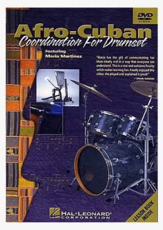Afro Cuban Co Ordination For Drumset Dvd Hloo320443 - Cutting Tool