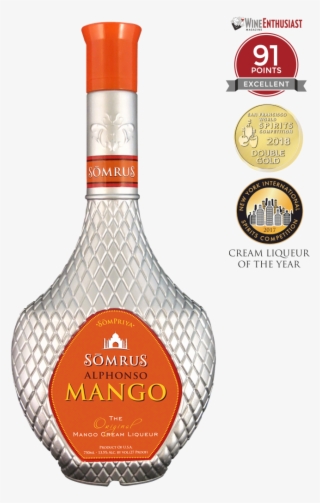 Somrus Alphonso Mango Cream Liqueur 750ml - Somrus Indian Cream Liqueur