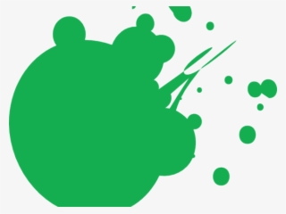 Splatter Clipart Color Splash - Green Color Splash Transparent