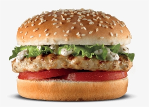 Chicken Burger - Bbq Chicken Burger Png