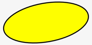 Yellow Oval Clipart