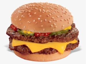 Jpg Library Cheeseburger Transparent Double