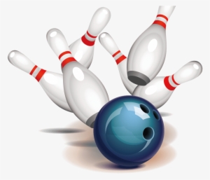 Bowling Ball Bowling Pin Strike Clip Art Vector Bowling - Bowling Strike Clip Art
