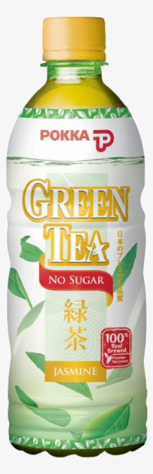 Jasmine Green Tea No Sugar - Pokka Green Tea 500ml