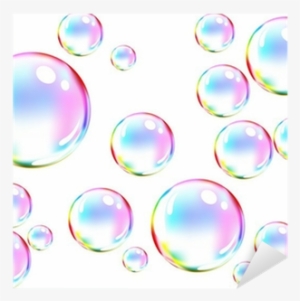 Vector Of Colored Soap Bubbles Sticker Pixers174 We - Dessin Bulle De Savon Colorées