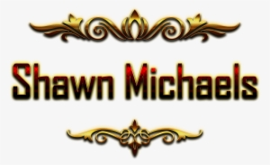 Shawn Michaels Decorative Name Png - Roman Reigns Png Hd