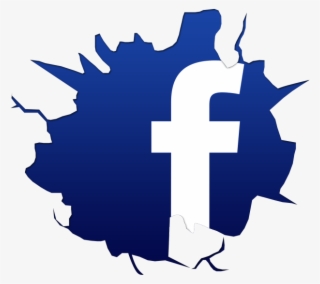 Todo Apunta Que En Un Primer Momento Whatsapp Complementará - Cracked Facebook Logo