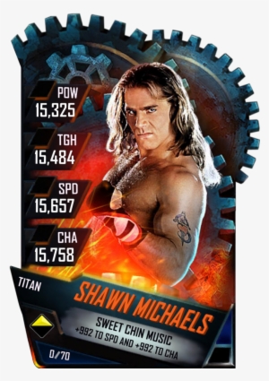Shawnmichaels S4 18 Titan - Jeff Hardy Wwe Supercard