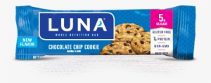 Chocolate Chip Cookie Packaging - Luna Bars Chocolate Chip