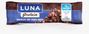 Chocolate Chip Cookie Dough Packaging - Luna Bars Chocolate Chip