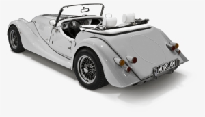 Classic Car Grill Png Graphic Library Download - Morgan Car White