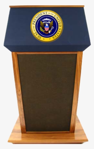 Vector Royalty Free Library Collection Of Presidential - President Podium Clipart
