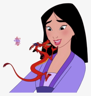Fa Mulan Png Background Image - Mulan And The Dragon