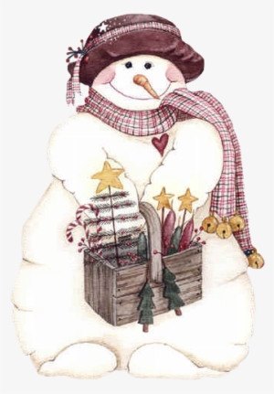 Tubes Navidad Png - Snowman