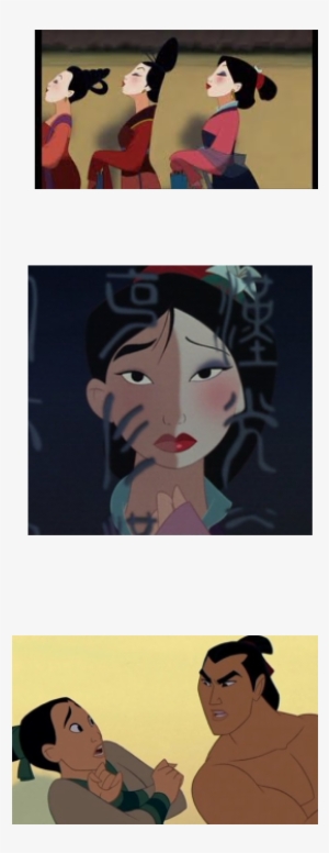 Throughout The Movie You See Mulan's “feminine” Aspects - Mulan