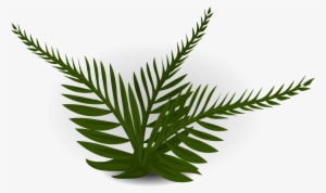 Green Leaf Png Clip Art - Prehistoric Plants Png