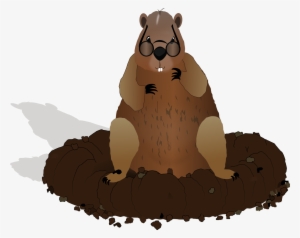 Clip Free Library Day And Exploring An Inkscape Extension - Groundhog Png