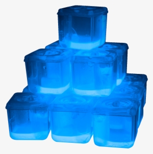 Glowing Ice Cubes - Plastic