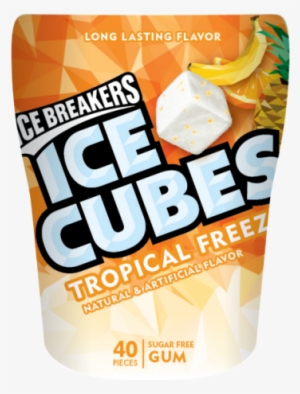 Ice Breakers Ice Cubes Tropical Freeze - Ice Breakers Ice Cubes Tropical Freeze Sugar Free Gum