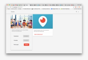 Authenticate For Periscope Producer Api - Implications Of Social Media Use In Personal