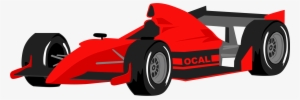 Animated Race Cars - Formula 1 Clipart