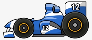 Banner Transparent Download Cartoon - Cartoon Formula One Car