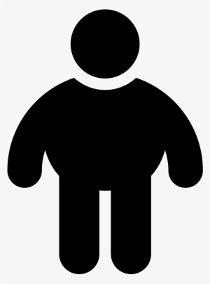 Fat Man Filled Icon Free Download And Vector Png Transparent - Man Standing Icon