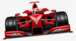 1 Red Race Car-png - F1 Car Png
