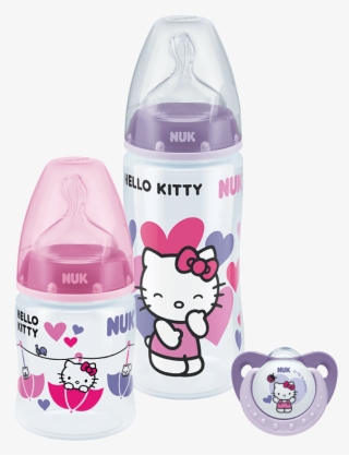 Nuk Hello Kitty Premium Choice Trio Gift Pack With - Nuk Hello Kitty Bottle