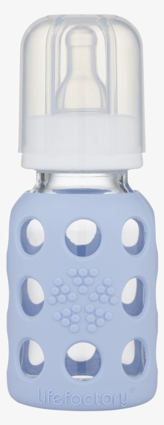 4 Oz & 9 Oz Glass Baby Bottles & 4- - Lifefactory Baby Bottles