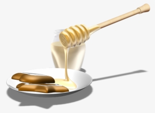 Wooden Honey Spoon - Honey