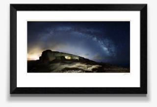 The Milky Way Malta Fine Art Photography Print - Picture Frame