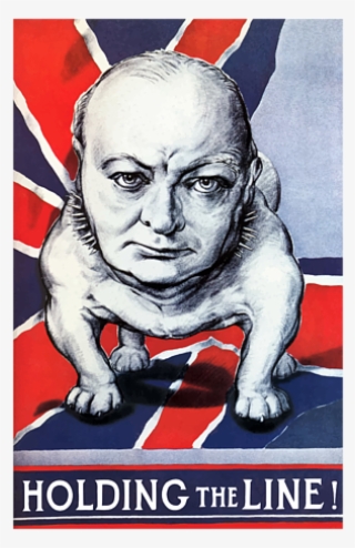 Click And Drag To Re-position The Image, If Desired - Winston Churchill Propaganda Poster