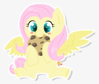 Posted Image - Baby Fluttershy Eating Transparent