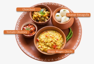 7 October - Bengali Food Thali Png
