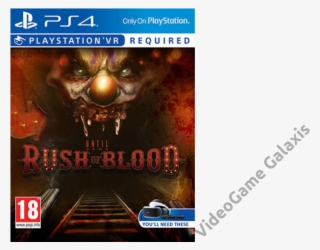 Until Dawn Rush Of Blood Ps4