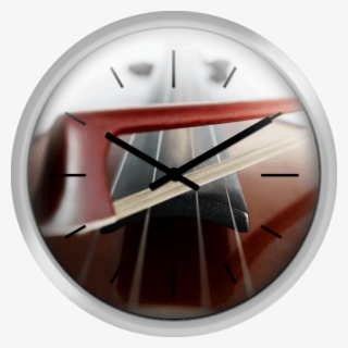 Violin And Bow - Wall Clock