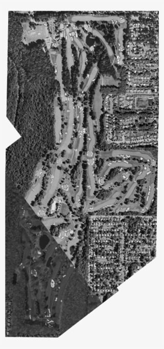 Aerial View 1954 V - Monochrome