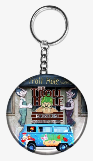 Hbkc-035 2inch Round Bottle Opener - Keychain