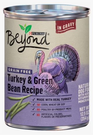 In Gravy Grain Free Turkey & Green Bean Recipe In Gravy - Beyond Wet Dog Food