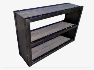 Modern Industrial Bookcase - Industrial Furniture Png