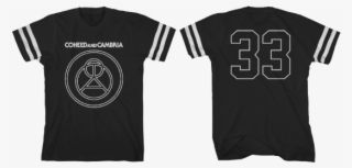 Coheed And Cambria Outline Symbol Football Shirt Black - Black