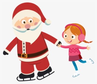 Ice Skate With Santa, Get A Photo Taken, Create Some - Ice